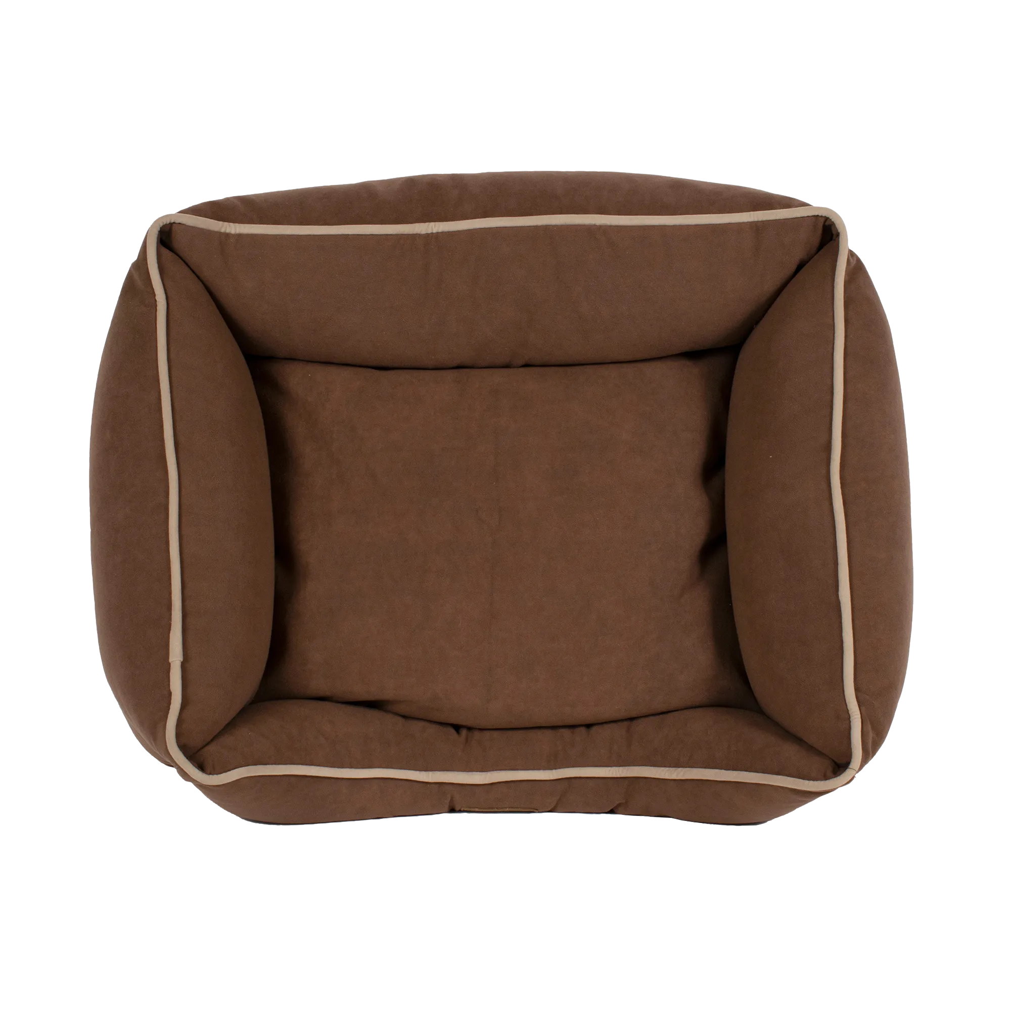 Microfiber Low Profile Lounger | Chocolate