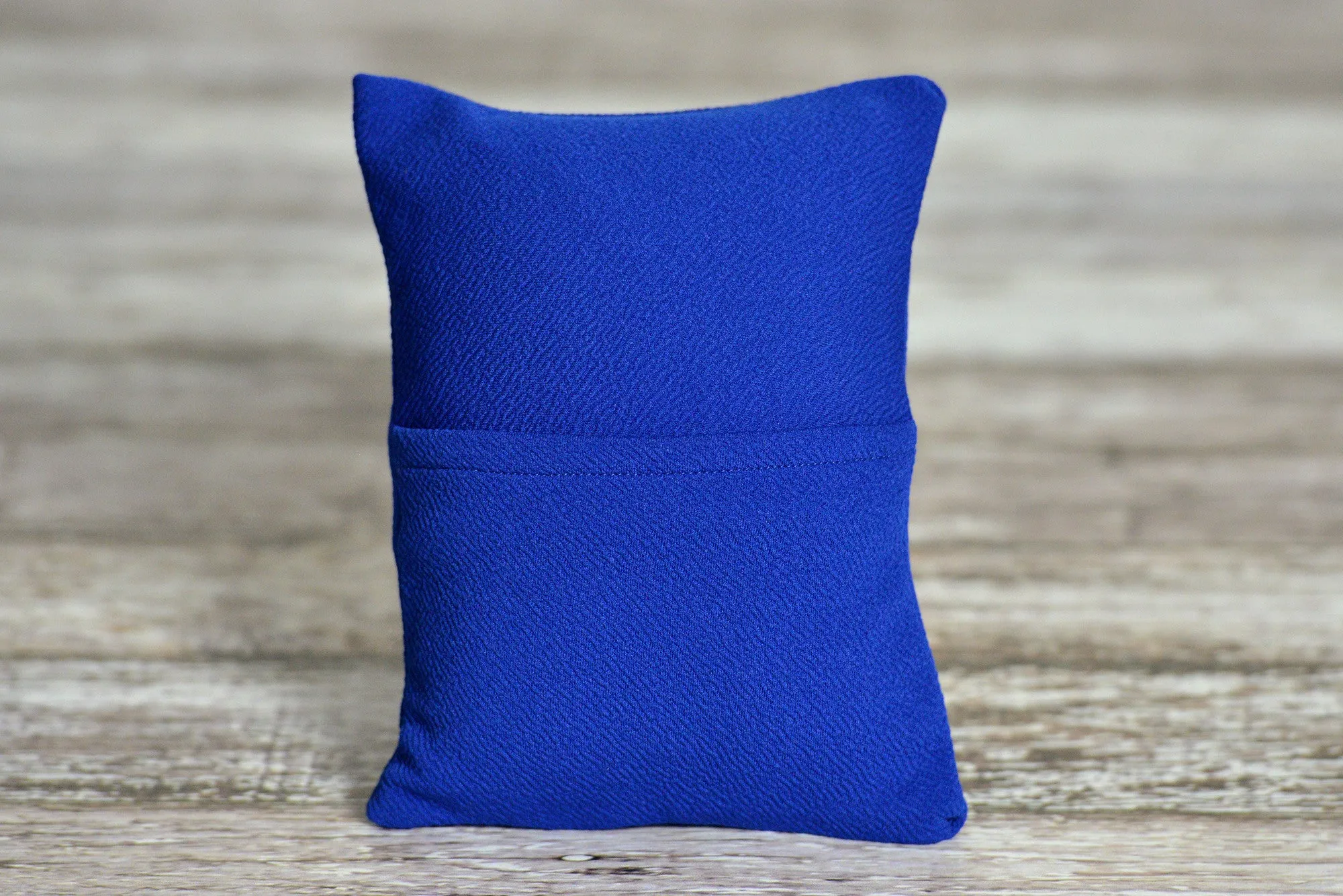 Mini Pillow with Cover - Textured - New Navy