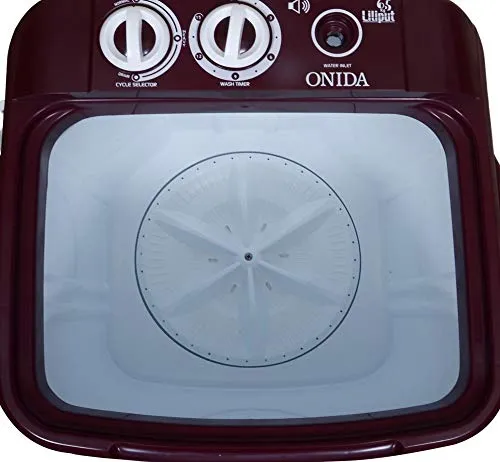 Onida 6.5 kg Washer Only (WS65WLPT1LR Liliput, Lava Red)