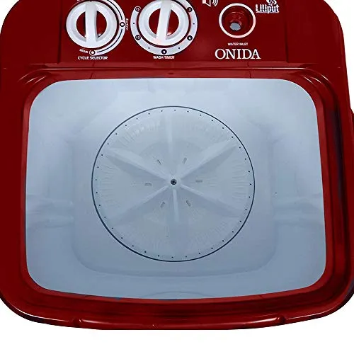 Onida 6.5 kg Washer Only (WS65WLPT1LR Liliput, Lava Red)