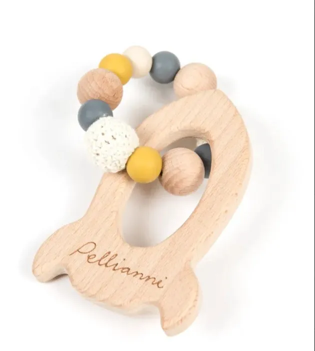 Organic Teether Rocket 'Mustard'