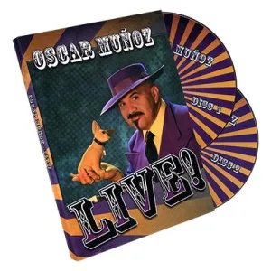 Oscar Munoz Live Magic (2 DVD Set) by Kozmomagic - DVD