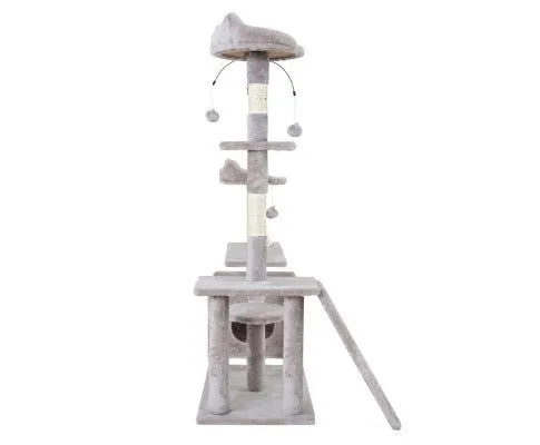 Pet Cat Tree Playhouse Tower Condo 135cm