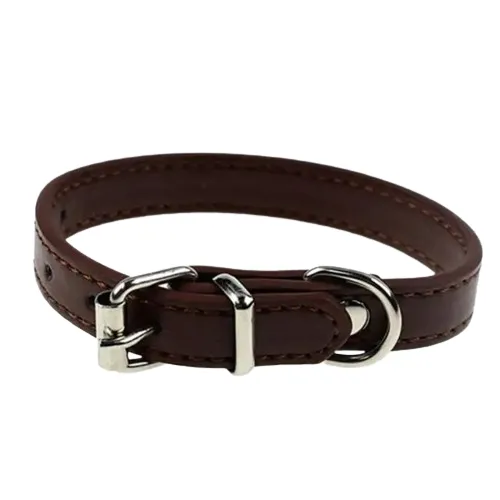 PetAffairs Cute Adjustable Faux Leather Dog Collar