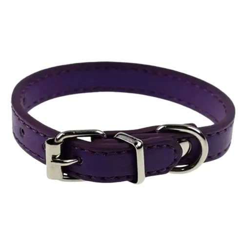 PetAffairs Cute Adjustable Faux Leather Dog Collar