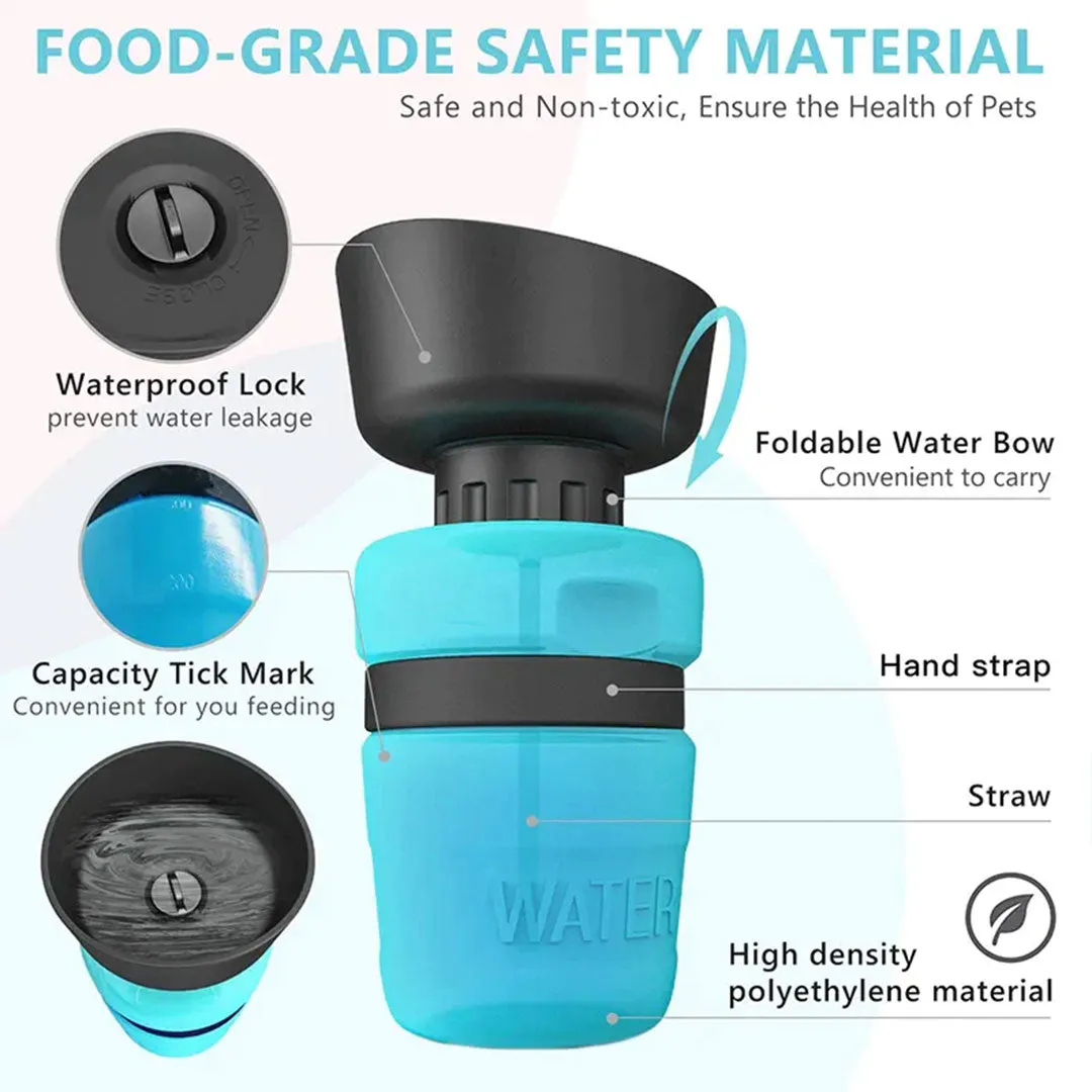 PetAffairs Large Capacity Portable Dog Water Bottle