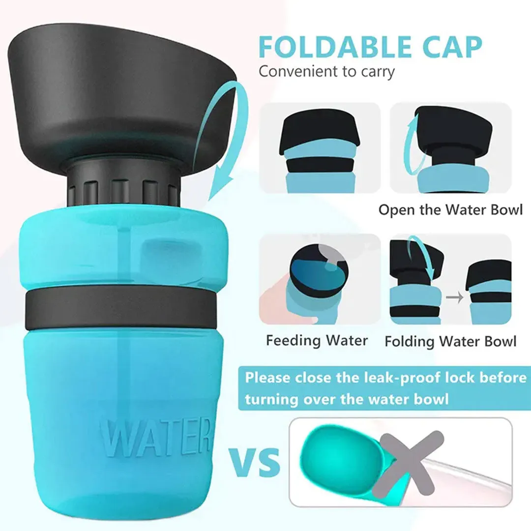 PetAffairs Large Capacity Portable Dog Water Bottle