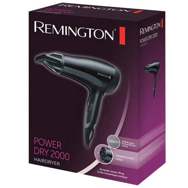 Remington - Power Dry 2000W Hair Dryer D3010