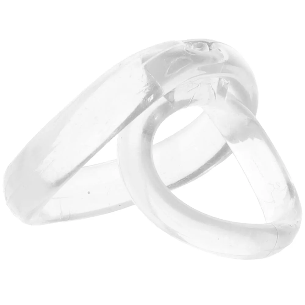 RingO2 C-Ring with Ball Sling in Clear