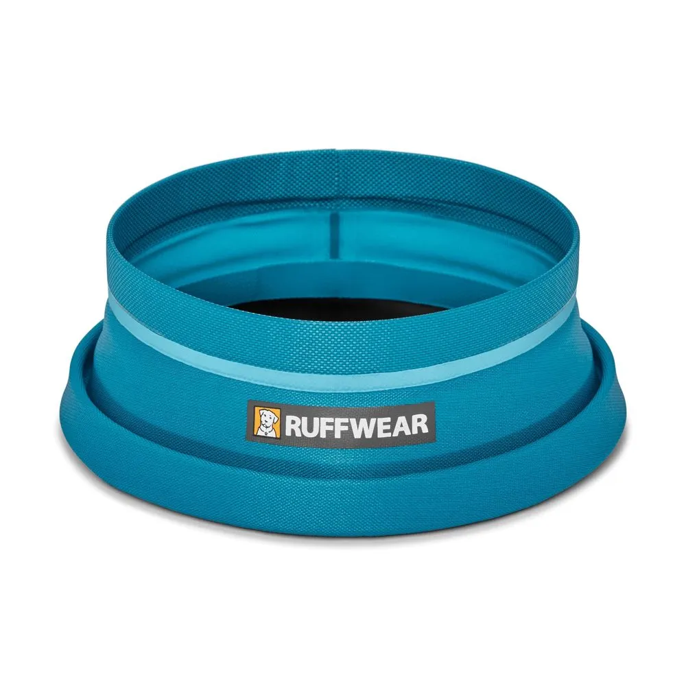 Ruffwear Bivy Ultralight Collapsible Food & Water Dog Bowl (Blue Spring)