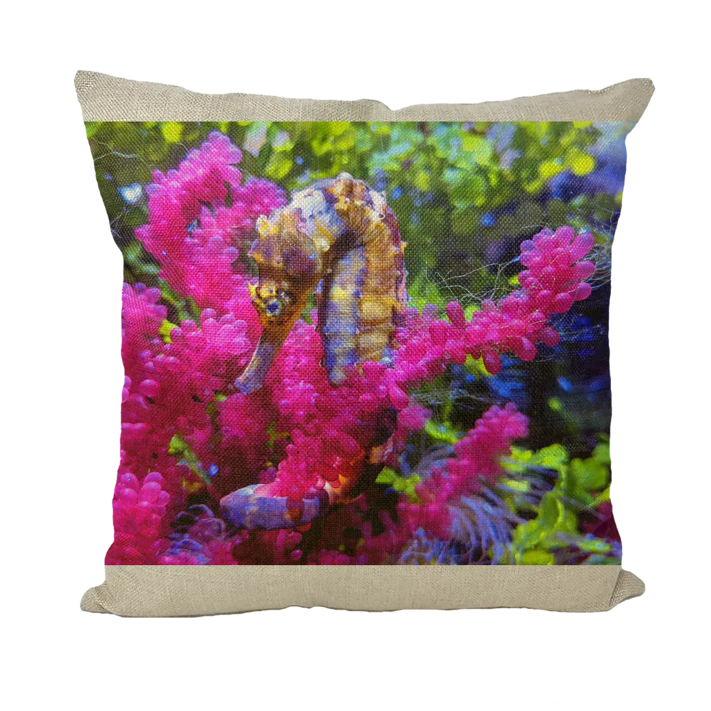 Seahorse Throw Pillows