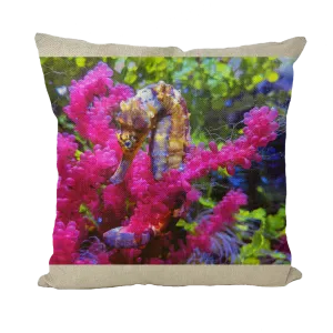 Seahorse Throw Pillows