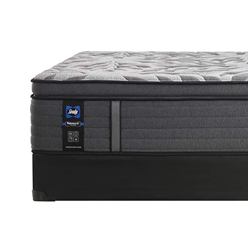 Sealy Posturepedic Plus, Euro Pillow Top 14-Inch Medium Mattress with Surface-Guard - Full