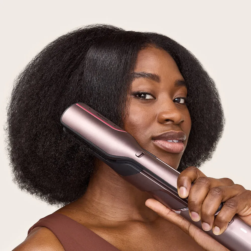 Shark FlexFusion 5-in-1 Air Styler & Dryer Ceramic Straightener - Cosmic Blush | HD652SUK