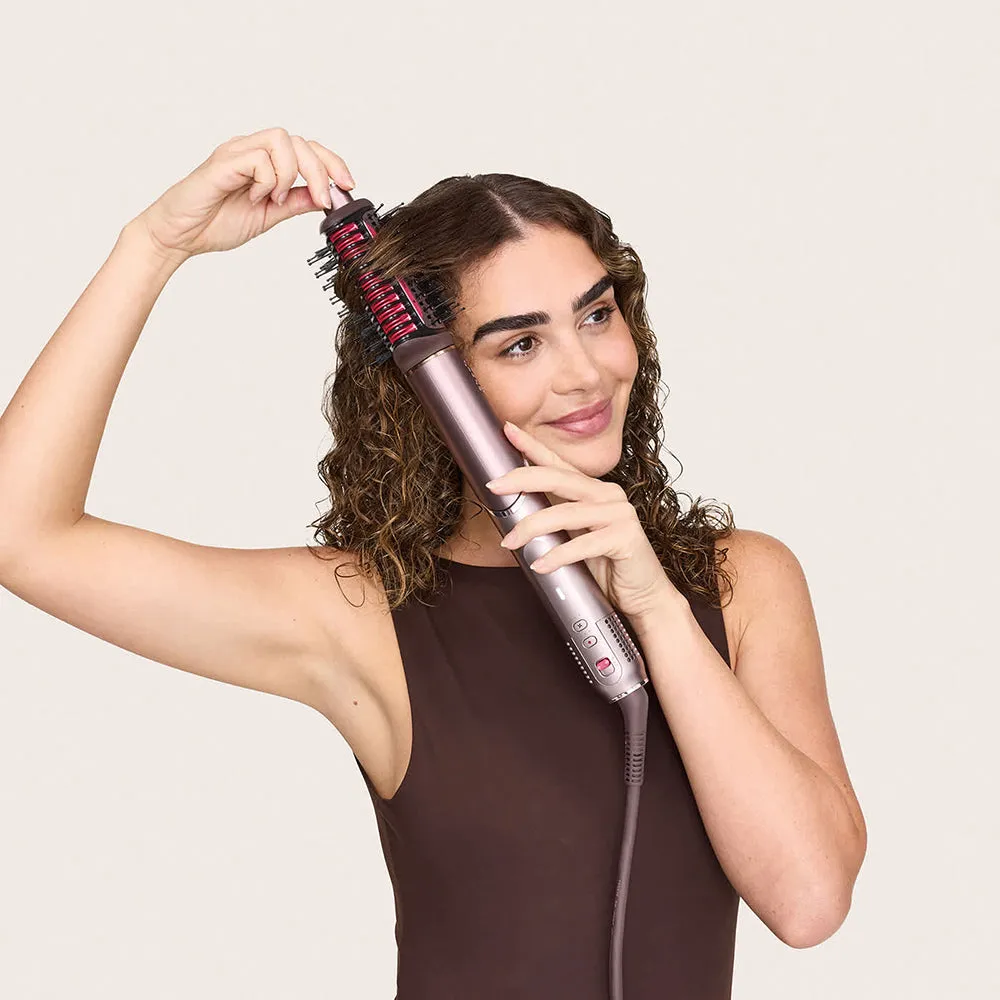 Shark FlexFusion 5-in-1 Air Styler & Dryer Ceramic Straightener - Cosmic Blush | HD652SUK