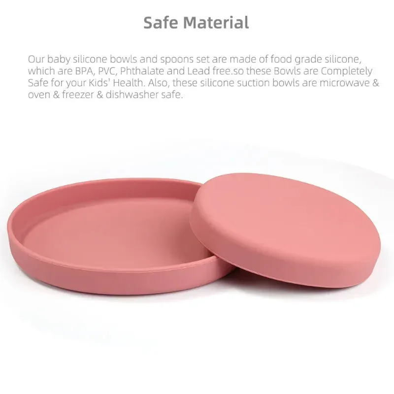 Silicone Pet Feeding Bowl for Dogs and Cats