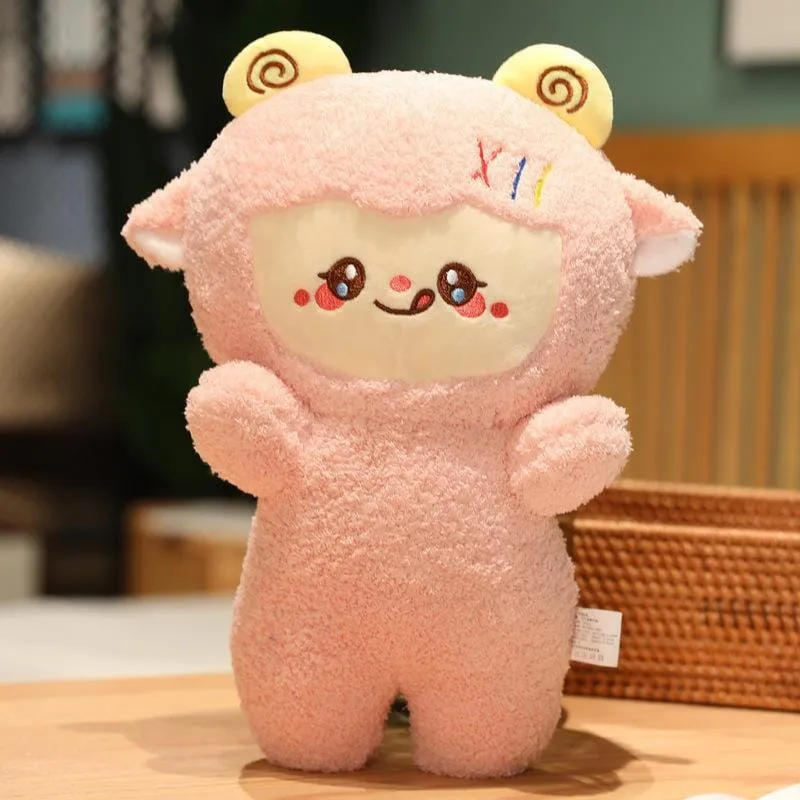 Sparkly Eyed Kawaii Animal Plushies - 35 cm