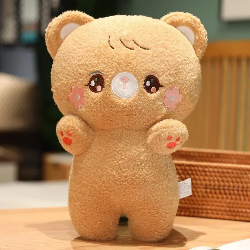 Sparkly Eyed Kawaii Animal Plushies - 35 cm