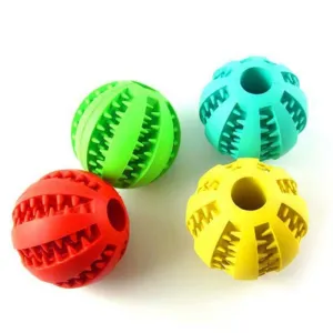 Teeth Cleaning Dog Treat Dispenser Ball (3 Pack)