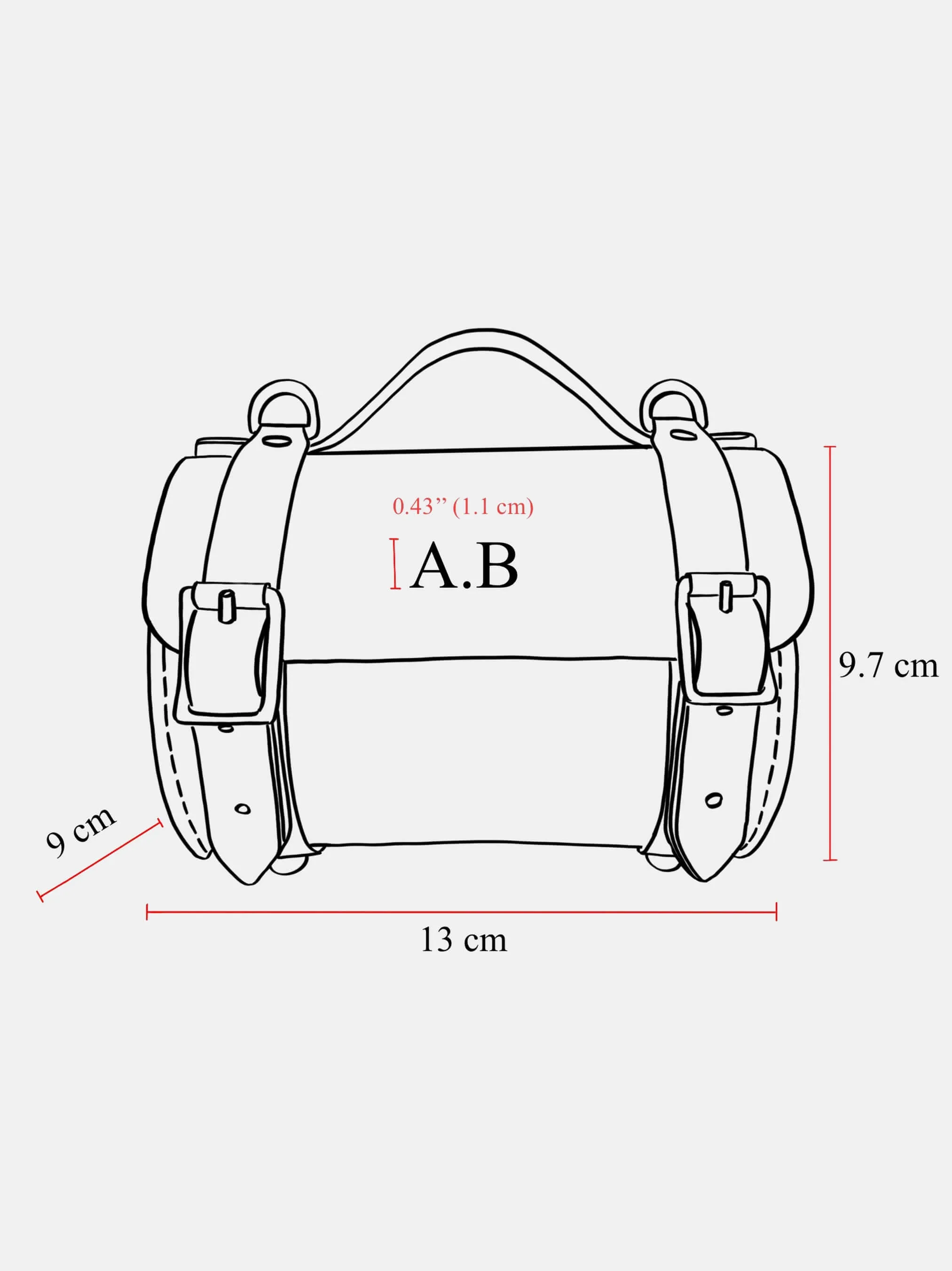 The Micro Bowls Bag - Azurite