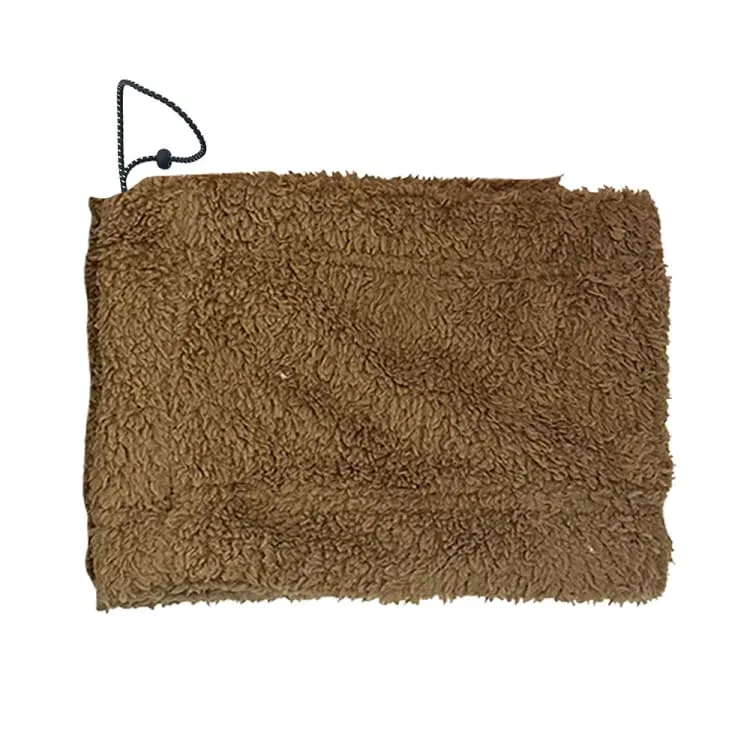 The Pea Kids Fur Neck Warmer-BROWN