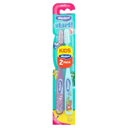 Wisdom Toothbrush Start Soft 3 Years  x2