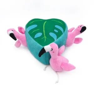 Zippy Paws Flamingo Burrow Dog Toys